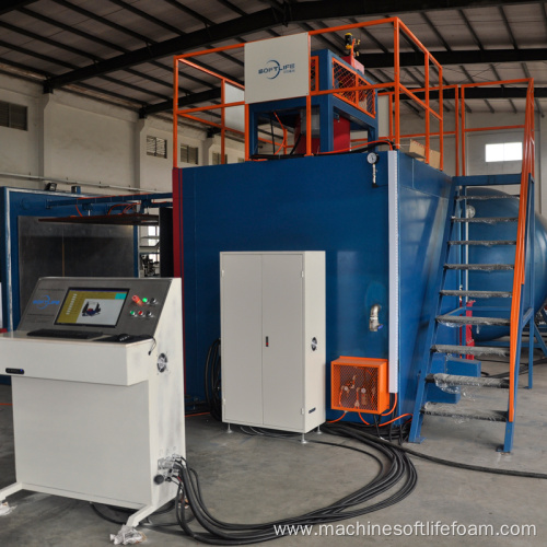 Automation plastic PU foam making machine